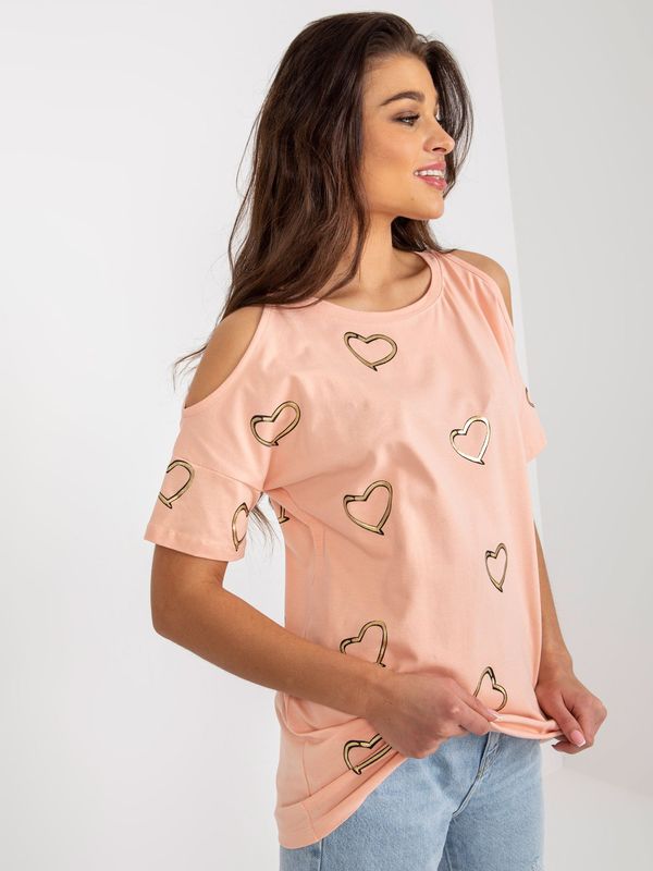 FANCY Blouse-FA-BZ-8452.77-peach