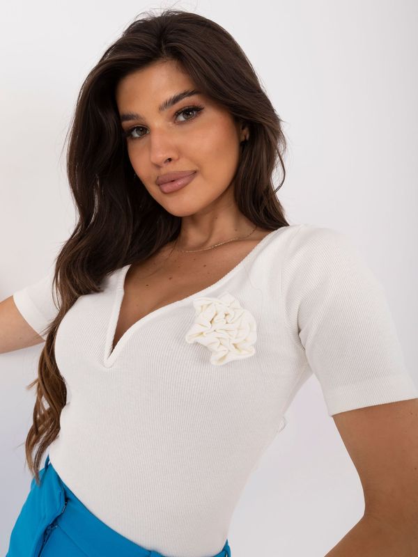 Factory Price Blouse-FN-BZ-4665.54-ecru