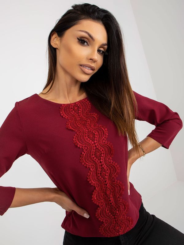 LAKERTA Blouse-LK-BZ-506524.43P-burgundy