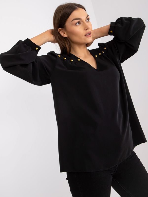 LAKERTA Blouse-LK-BZ-508827.62P-black