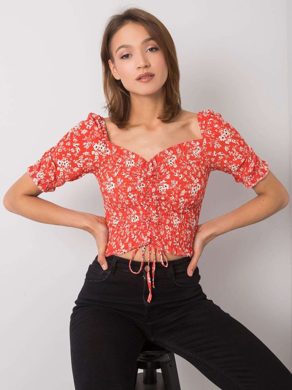 RUE PARIS Blouse-RO-BZ-2516-4.17P-coral