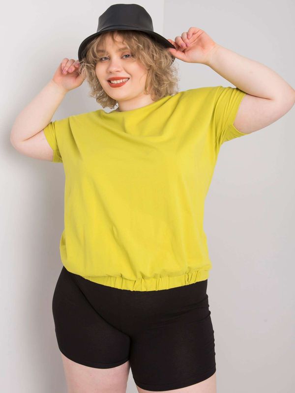 BASIC Feel Good Blouse-RV-BZ-6634.27-lime green