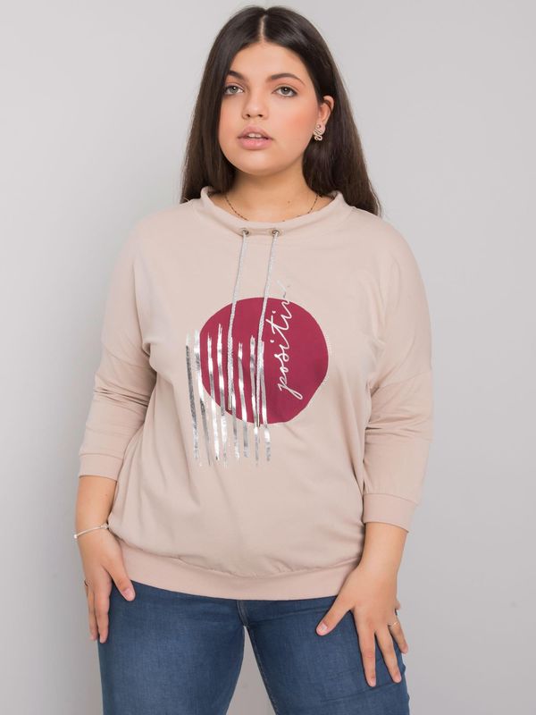 RELEVANCE Blouse-RV-BZ-7040.85P-beige