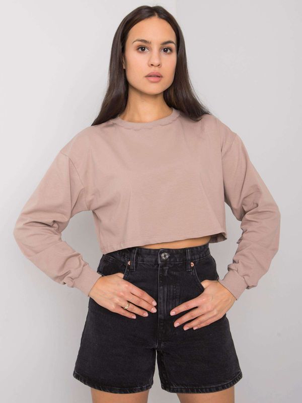 BASIC Feel Good Blouse-RV-BZ-7309.54-dark beige