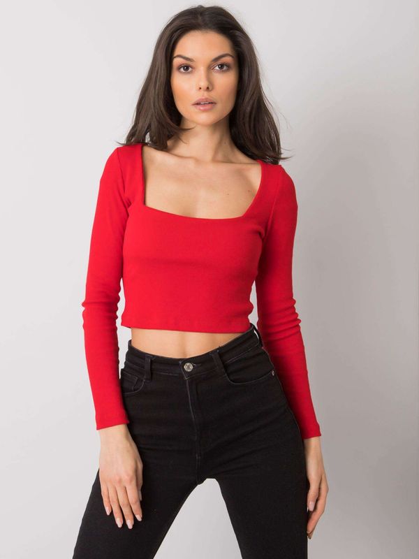 RUE PARIS Blouse-RV-BZ-7314.97-red