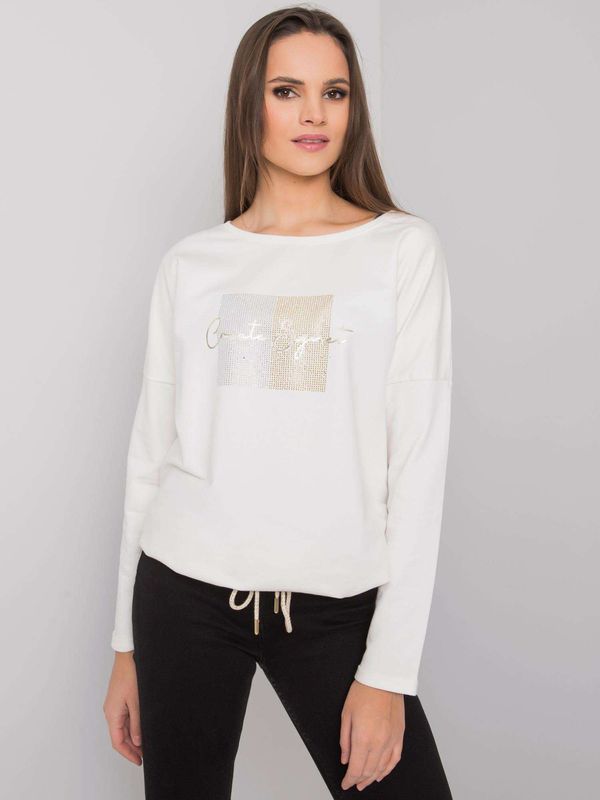 RUE PARIS Blouse-RV-BZ-7326.70P-ecru