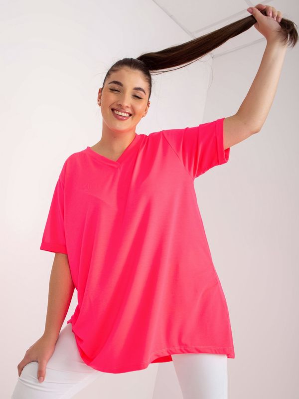 RELEVANCE Blouse-RV-BZ-7854.91-fluo pink