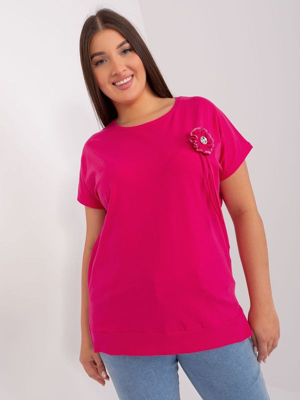 RELEVANCE Blouse-RV-BZ-8897.58P-fuchsia