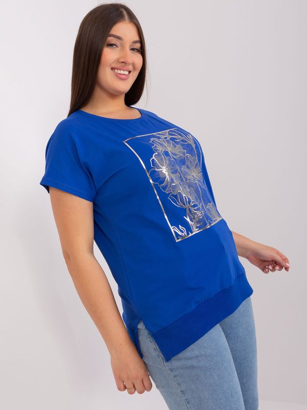 RELEVANCE Blouse-RV-BZ-8923.35-cobalt