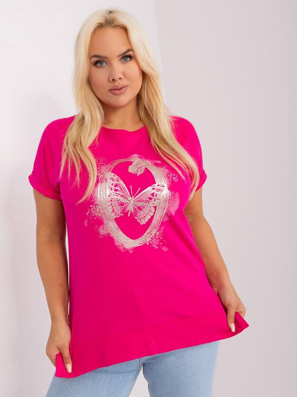 RELEVANCE Blouse-RV-BZ-8968.67P-fuchsia