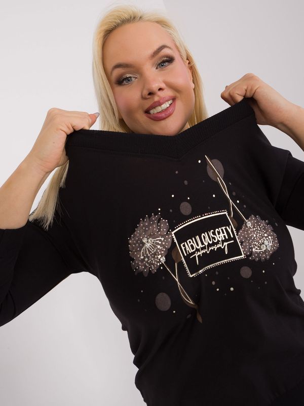 RELEVANCE Blouse-RV-BZ-9030.23X-black