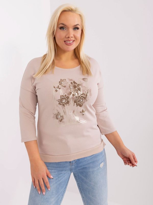 RELEVANCE Blouse-RV-BZ-9064.64-beige