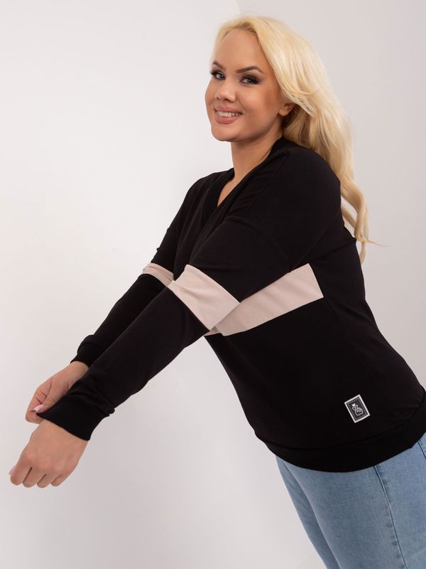 RELEVANCE Blouse-RV-BZ-9114.33X-black