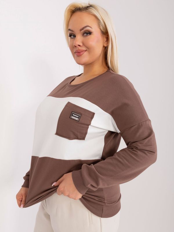 RELEVANCE Blouse-RV-BZ-9238.29-brown