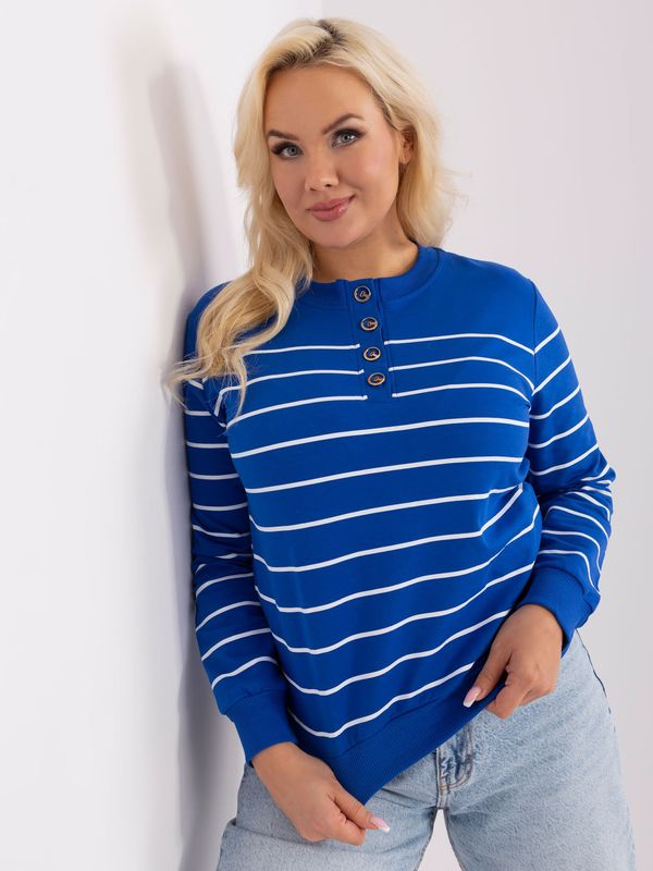 RELEVANCE Blouse-RV-BZ-9243.27P-Cobalt