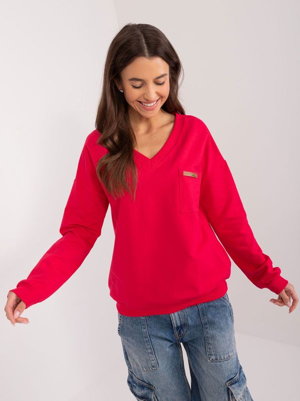 RELEVANCE Blouse-RV-BZ-9244.19X-red