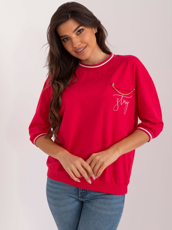 RELEVANCE Blouse-RV-BZ-9443.42-red