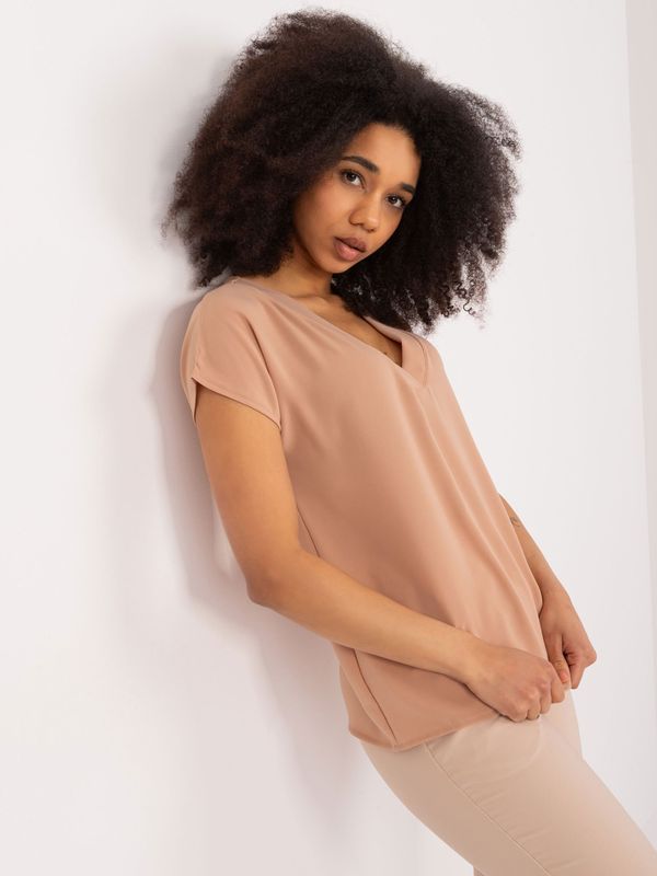 BASIC Feel Good Blouse-RV-BZ-9645.29-camel