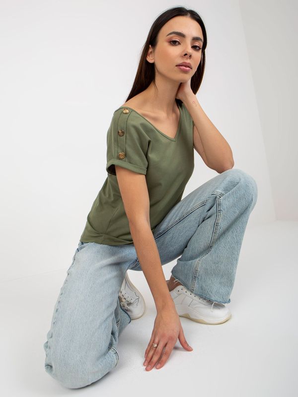 Och Bella Blouse-TW-BZ-BL-1006.56-khaki