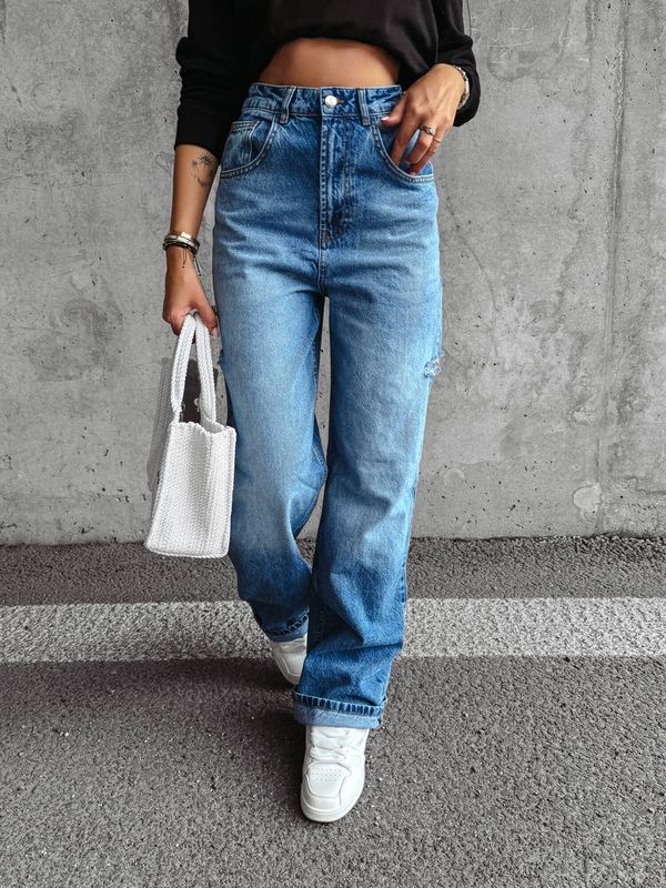 OLAVOGA Blue baggy fit jeans RIGA OLAVOGA