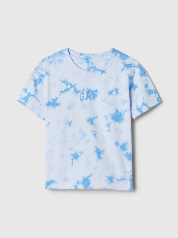 GAP Blue boys' T-shirt with GAP logo