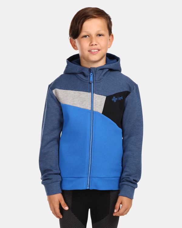 Kilpi Blue boys' zip-up hoodie KILPI PREDA