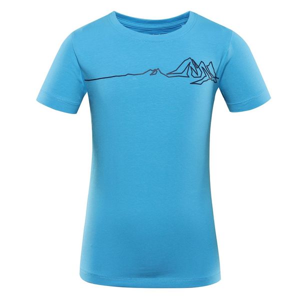 ALPINE PRO Blue children's T-shirt ALPINE PRO RENFO