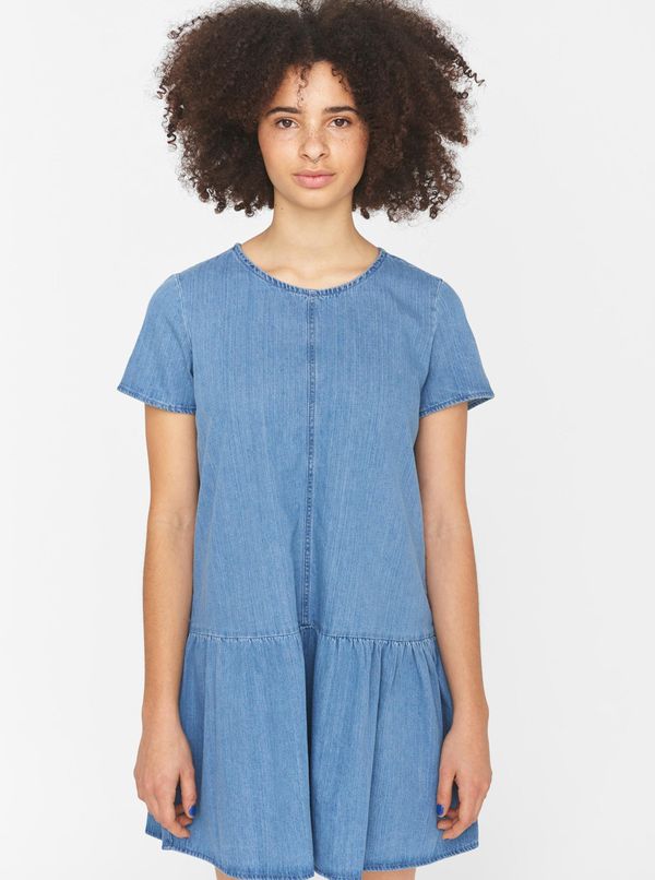 Noisy May Blue Denim Dress Noisy May Emilia - Women