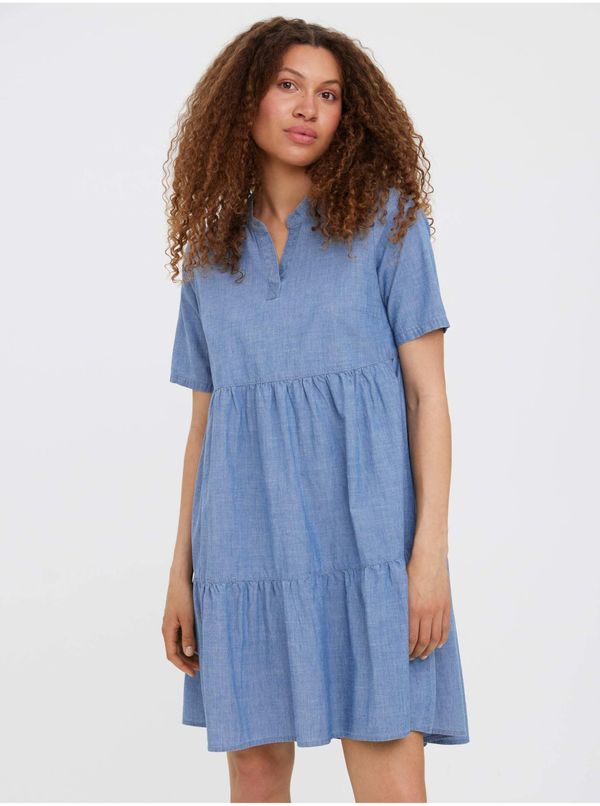 Vero Moda Blue dress VERO MODA Paulina - Women's