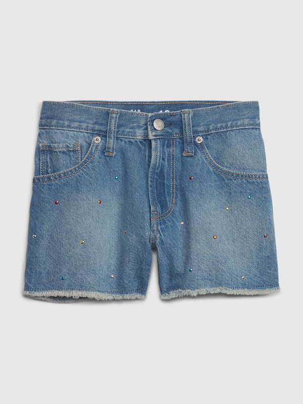 GAP Blue girls' denim shorts GAP