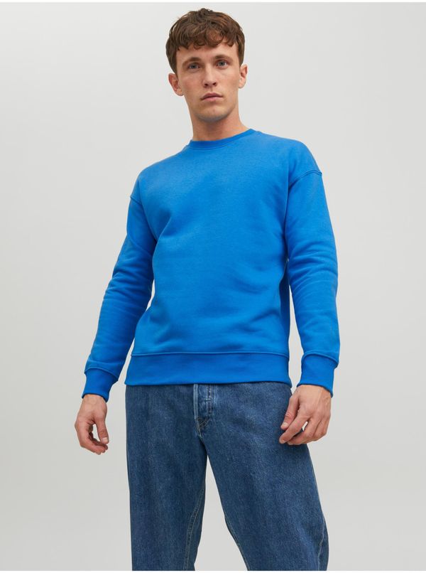 Jack & Jones Blue men's basic sweatshirt Jack & Jones Star - Men's