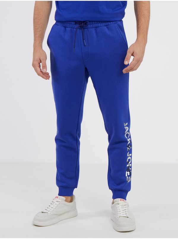 Jack & Jones Blue Mens Sweatpants Jack & Jones Gordon - Men