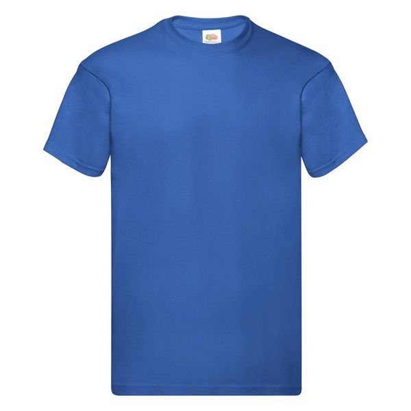 Fruit of the Loom Blue Men's T-shirt Original Fruit of the Loom