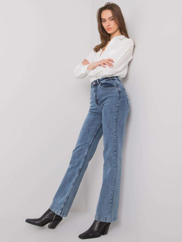 Fashionhunters Blue mom jeans