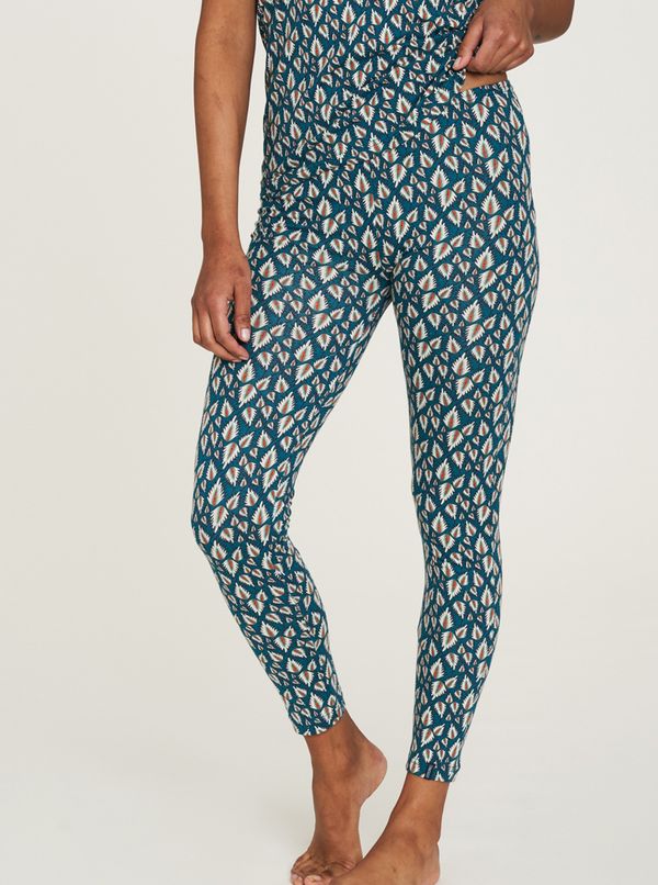 Tranquillo Blue patterned leggings Tranquillo - Women
