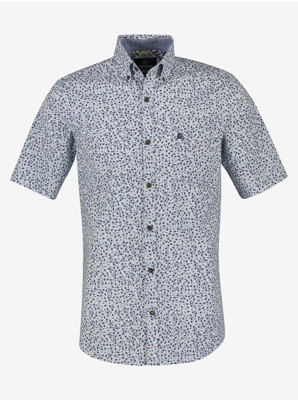 Lerros Blue patterned shirt LERROS - Men