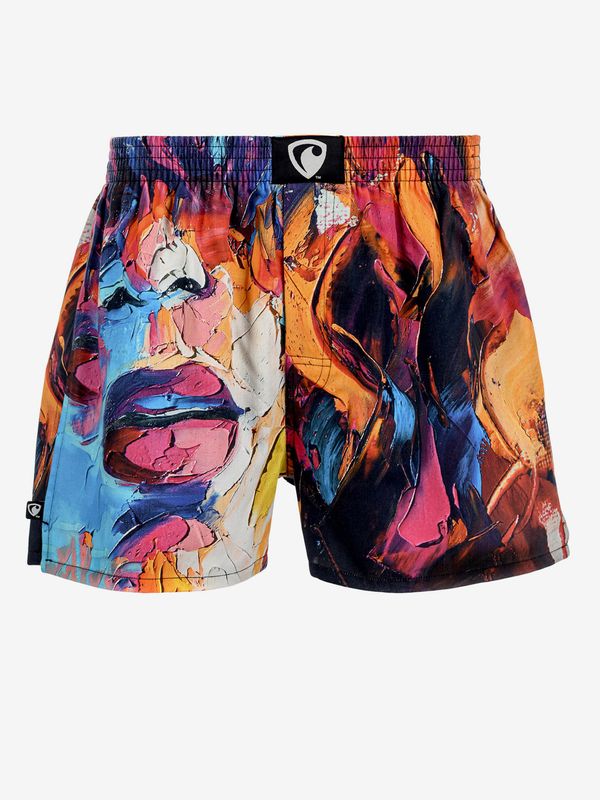 REPRESENT Blue-red men's patterned shorts by Represent Ali