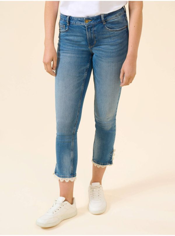 Orsay Blue Shortened Slim Fit Jeans ORSAY - Women