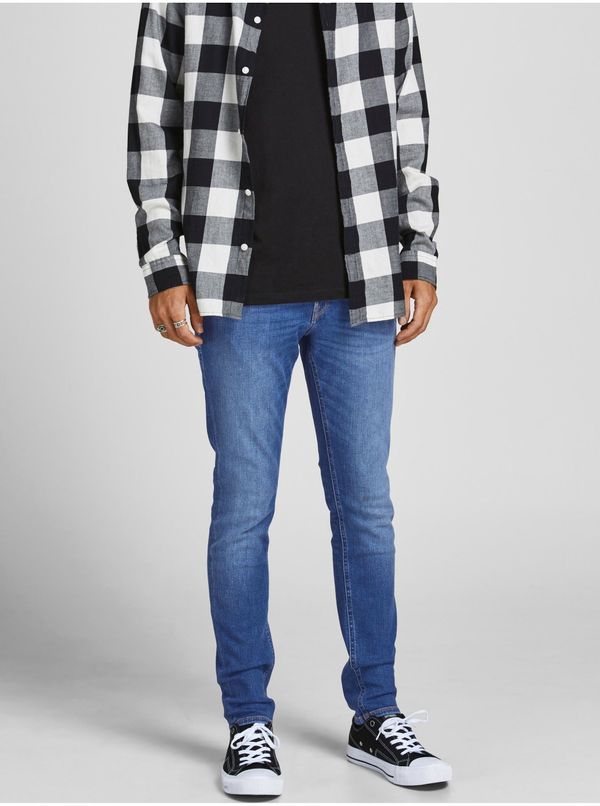 Jack & Jones Blue slim fit jeans Jack & Jones Liam - Men's