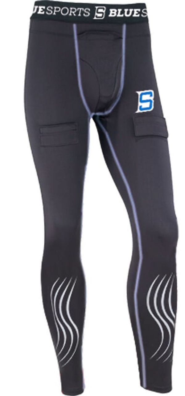 Blue Sports Blue Sports Compression SR trousers with jockstrap, XL