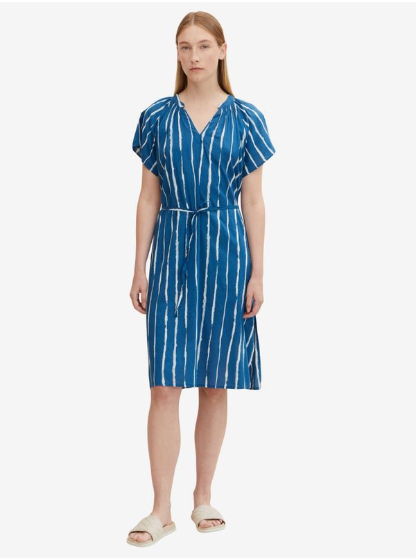 Tom Tailor Blue striped dress Tom Tailor - Women
