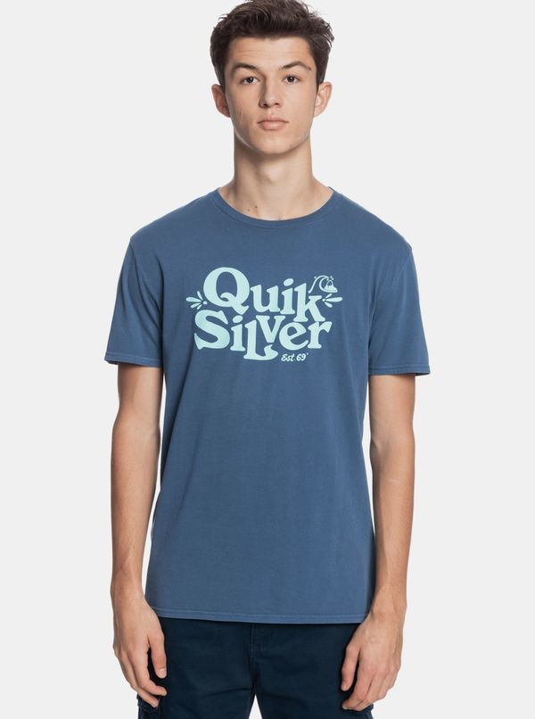 Quiksilver Blue T-Shirt Quiksilver Quiksilver - Men