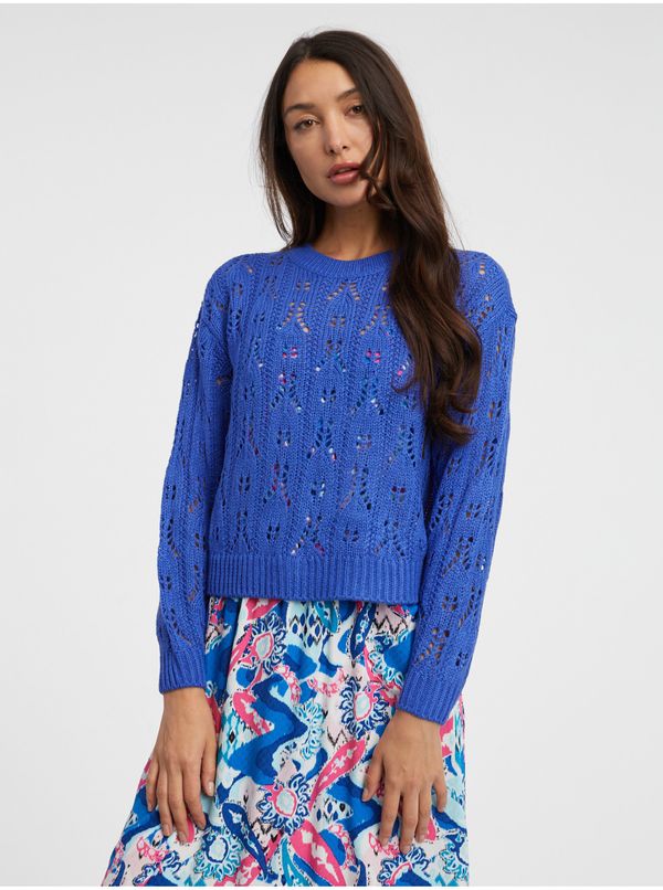 JDY Blue Women Patterned Sweater JDY Judith - Women