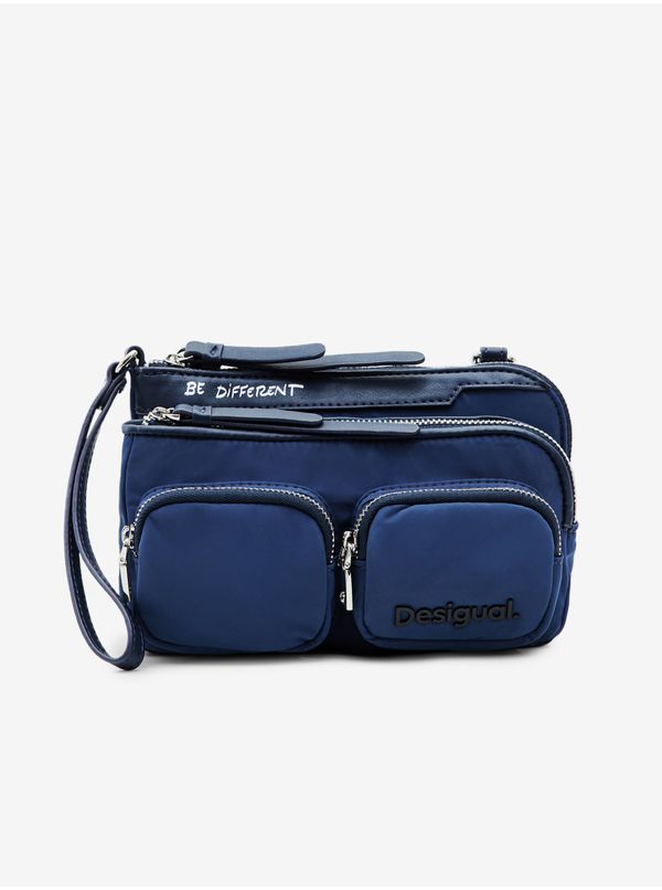 DESIGUAL Blue Womens Crossbody Handbag Desigual Pocketmas Linda - Women