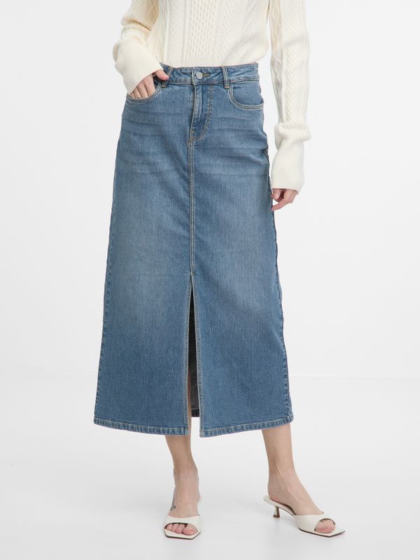 Orsay Blue women's denim maxi skirt ORSAY - Women's