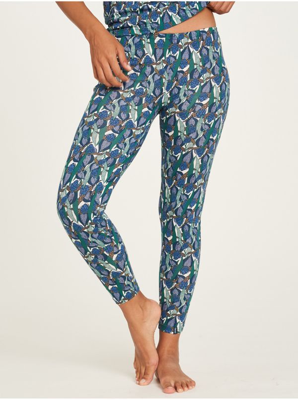 Tranquillo Blue Women's Floral Leggings Tranquillo - Women