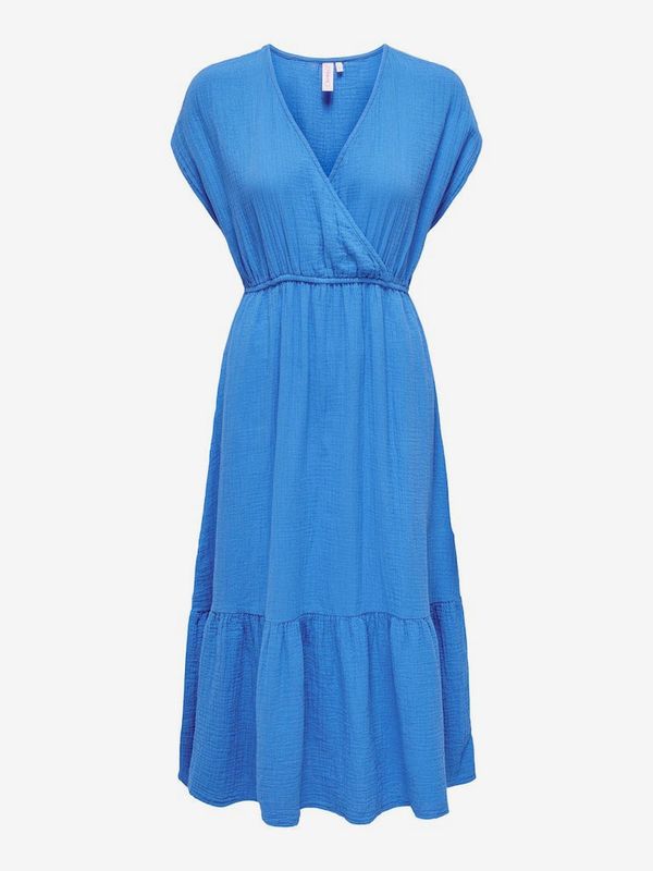 Only Blue women's midi dress ONLY Thyra