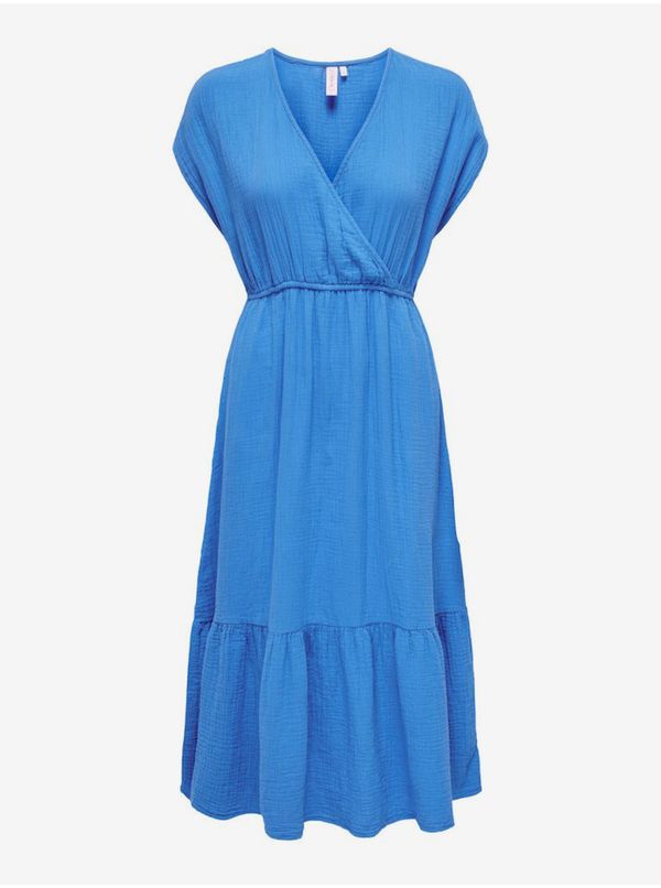 Only Blue women's midi dress ONLY Thyra - Women