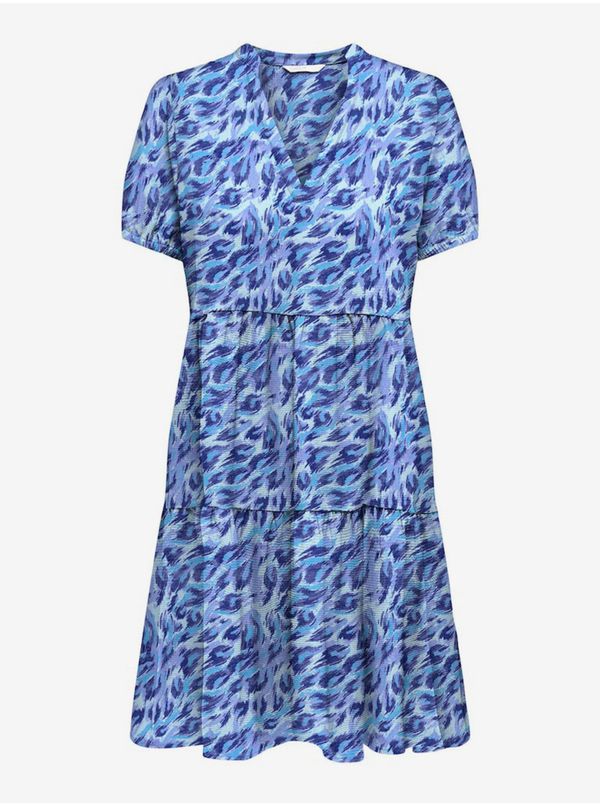 Only Blue women's patterned dress ONLY Nova - Women's