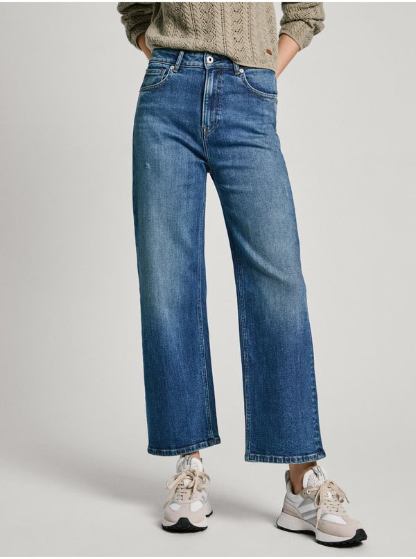 Pepe Jeans Blue Women's Straight Jeans Pepe Jeans - Women